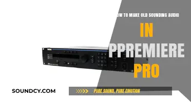 Creating Vintage Audio Effects in Premiere Pro: A Step-by-Step Guide