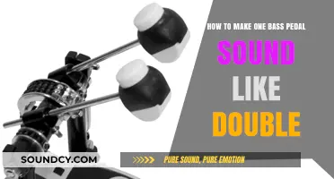 Mastering Single Bass Pedal Techniques for a Double Kick Sound