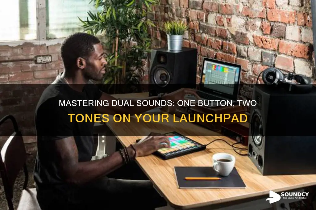 how to make one button make 2 sounds launchpad