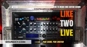 Double Your Sound: Techniques to Make One Guitar Sound Like Two Live