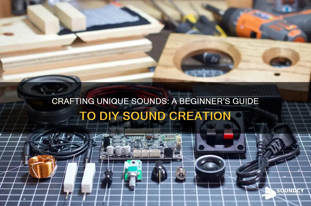 how to make own sound