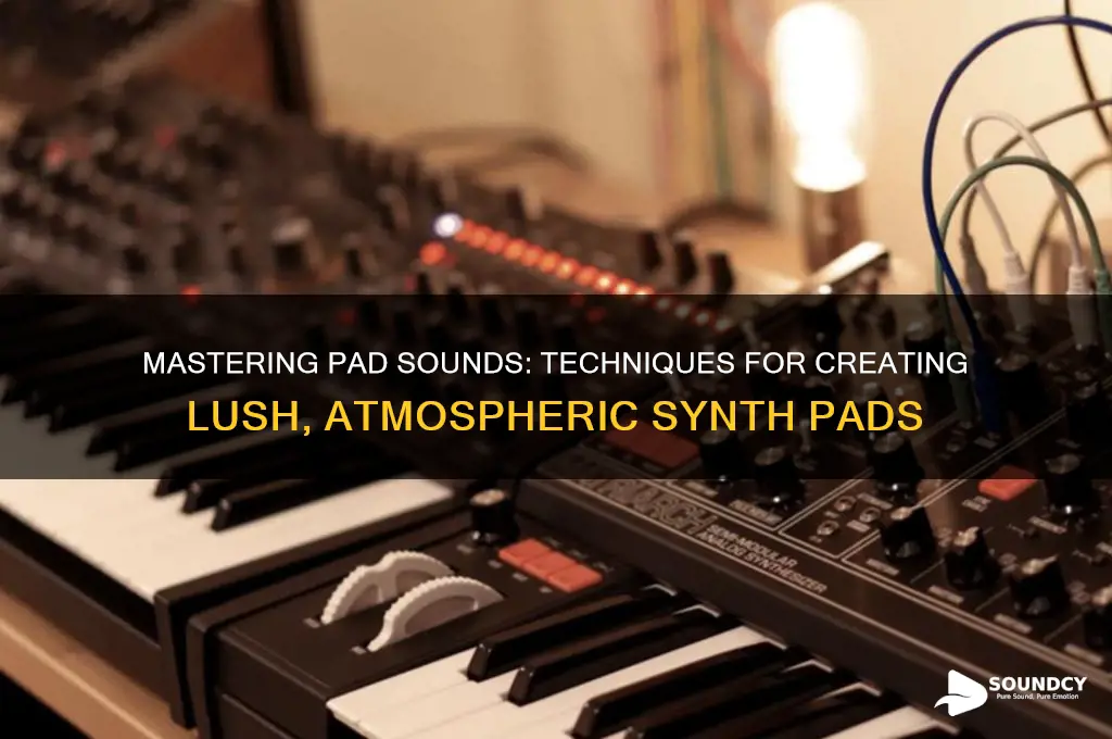 how to make pad sounds