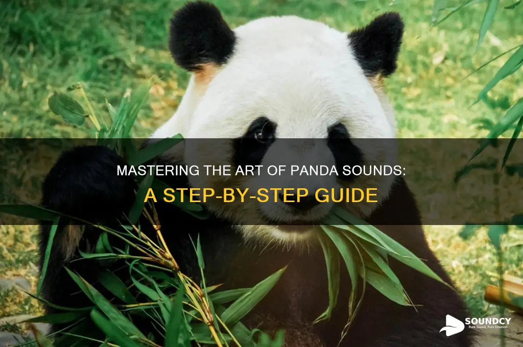 how to make panda sounds