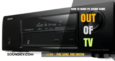 Connect Your PC to TV: Easy Audio Setup Guide