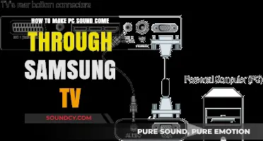 Connect Your PC Audio to Samsung TV: A Simple Guide
