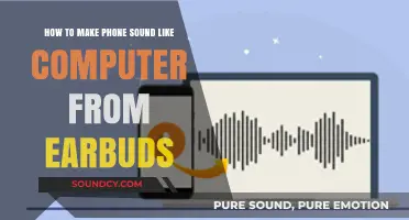 Transform Your Earbuds: Make Phone Audio Sound Like a Computer