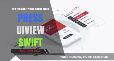 Swift UI Sound Effects: Triggering Audio on UIView Tap
