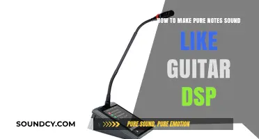 Transform Pure Notes into Authentic Guitar Tones with DSP Techniques