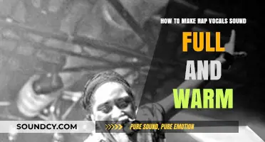 Enhance Rap Vocals: Techniques for Full, Warm, and Rich Sound