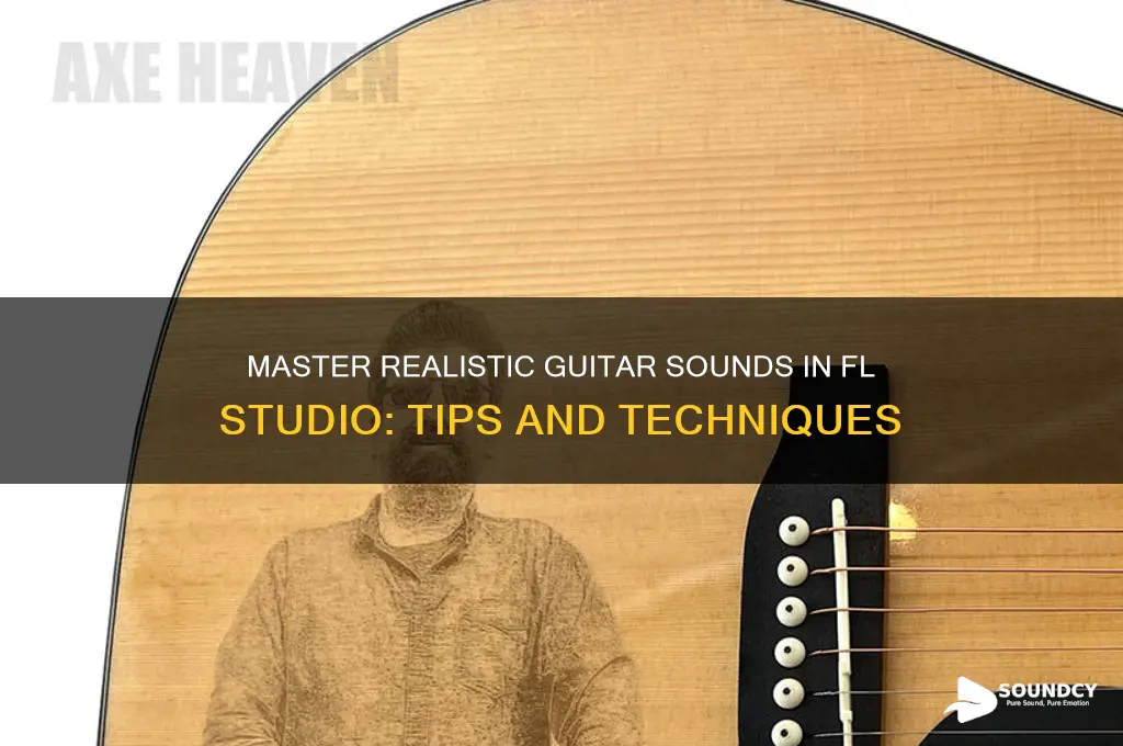 how to make realistic guitar sounds in fl studio