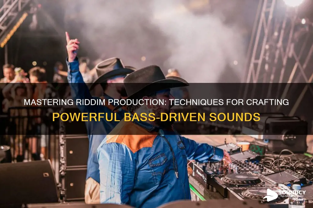 how to make riddim sounds