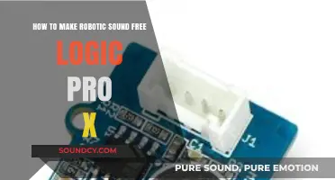 Create Authentic Robotic Sounds in Logic Pro X: A Step-by-Step Guide