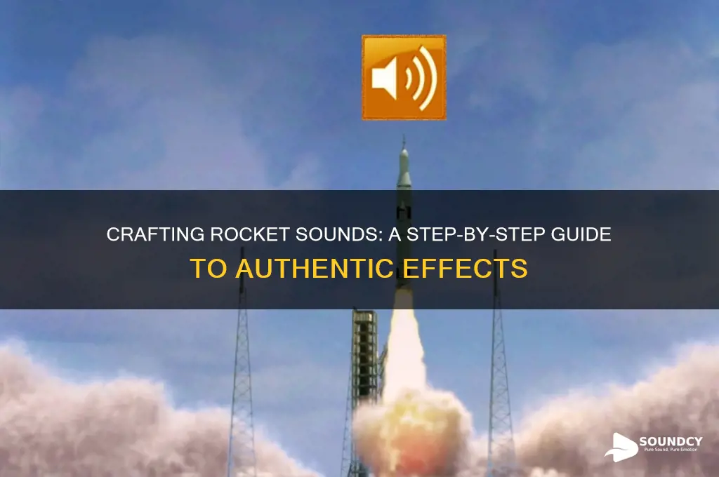 how to make rocket sound