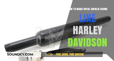 Transform Your Royal Enfield's Exhaust to Mimic Harley-Davidson's Iconic Rumble