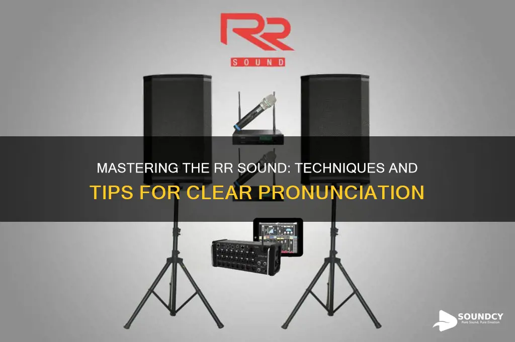 how to make rr sound