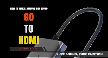 Enhance Your Samsung DeX Experience: Routing Audio to HDMI Effortlessly