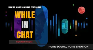 Enhance Your Samsung Chat Experience: Enable Text Sounds Easily
