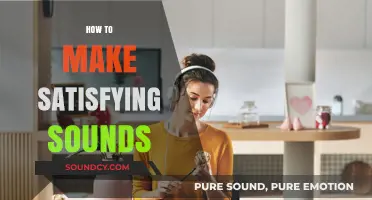 Mastering the Art of Creating Delightful and Satisfying Sounds Easily