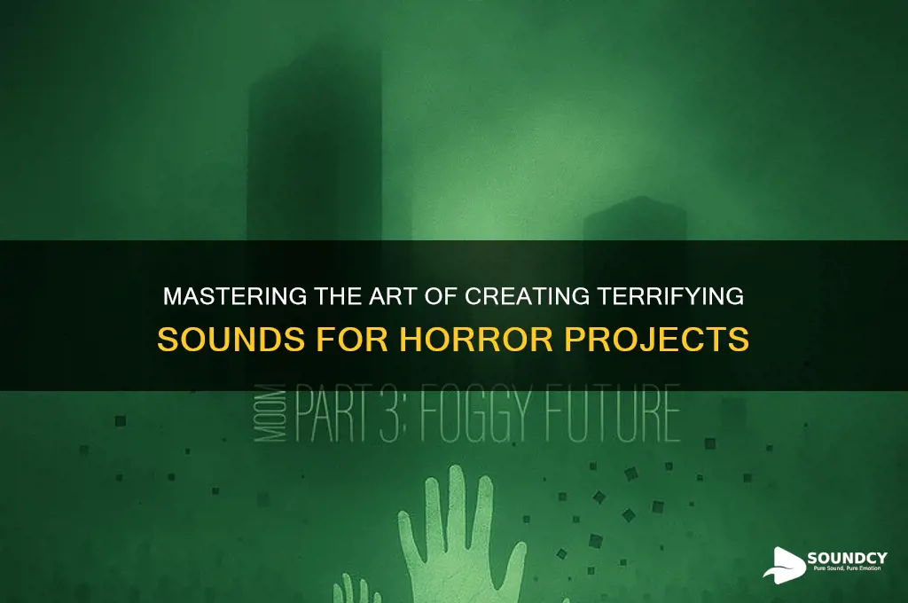 how to make scary sound
