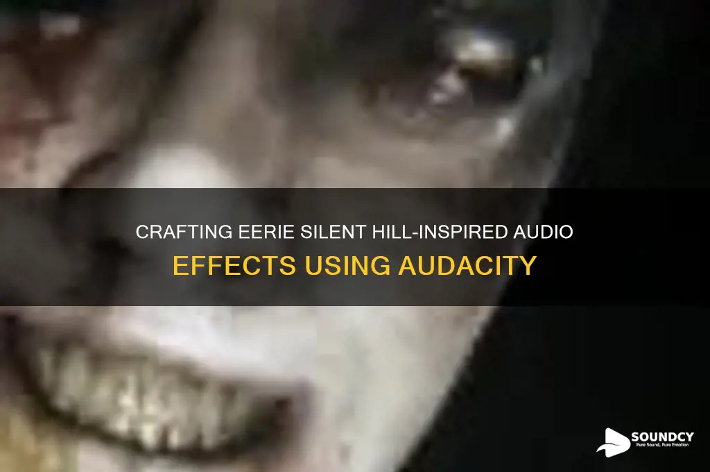 how to make silent hill-esq sounds with audacity