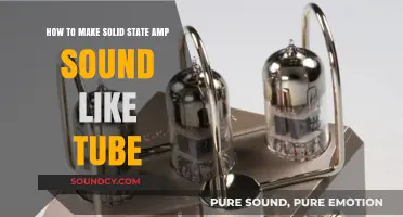 Enhance Your Solid-State Amp: Achieve Warm Tube-Like Sound Quality
