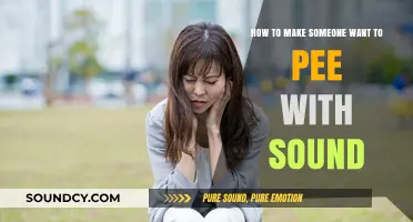 Triggering the Urge: Using Sound to Make Someone Need to Pee