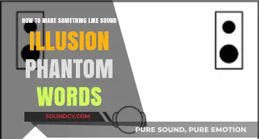 Crafting Sound Illusions: Creating Phantom Words Through Audio Tricks