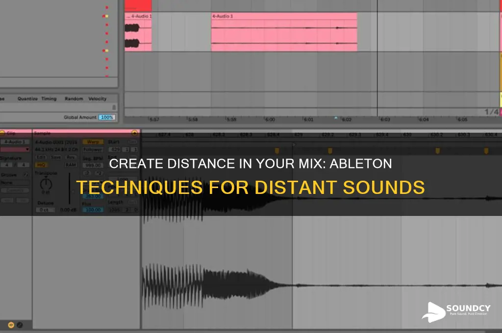how to make something sound far away in ableton
