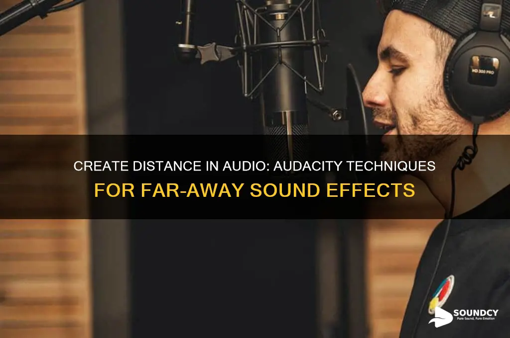 how to make something sound far away in audacity
