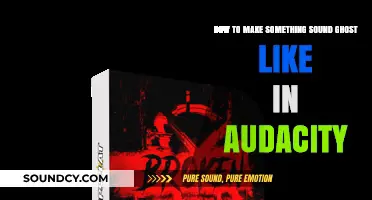 Create Eerie Ghostly Audio Effects in Audacity: A Step-by-Step Guide