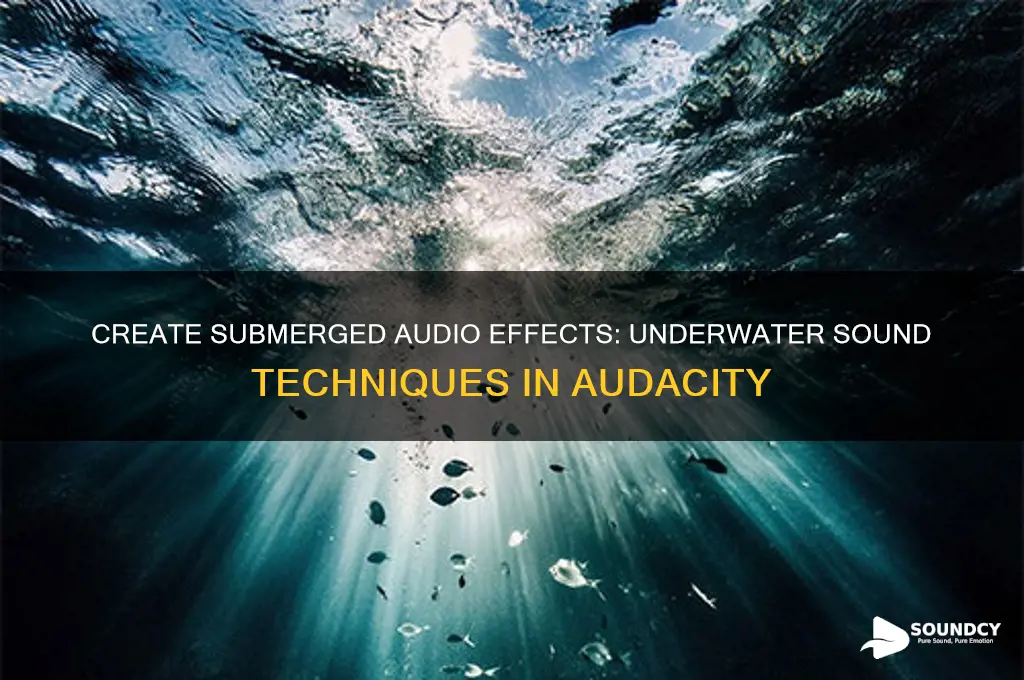 how to make something sound like it underwater audacity