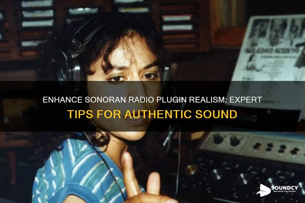 how to make sonoran radio standalone plugin sound real