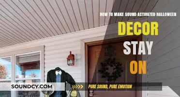 Keep Your Sound-Activated Halloween Decor On All Night: Simple Fixes