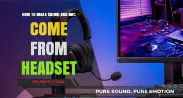 Easy Steps to Route Sound and Mic Through Your Headset