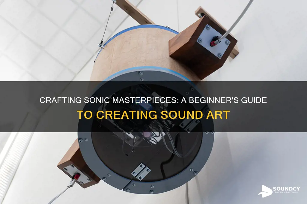 how to make sound art