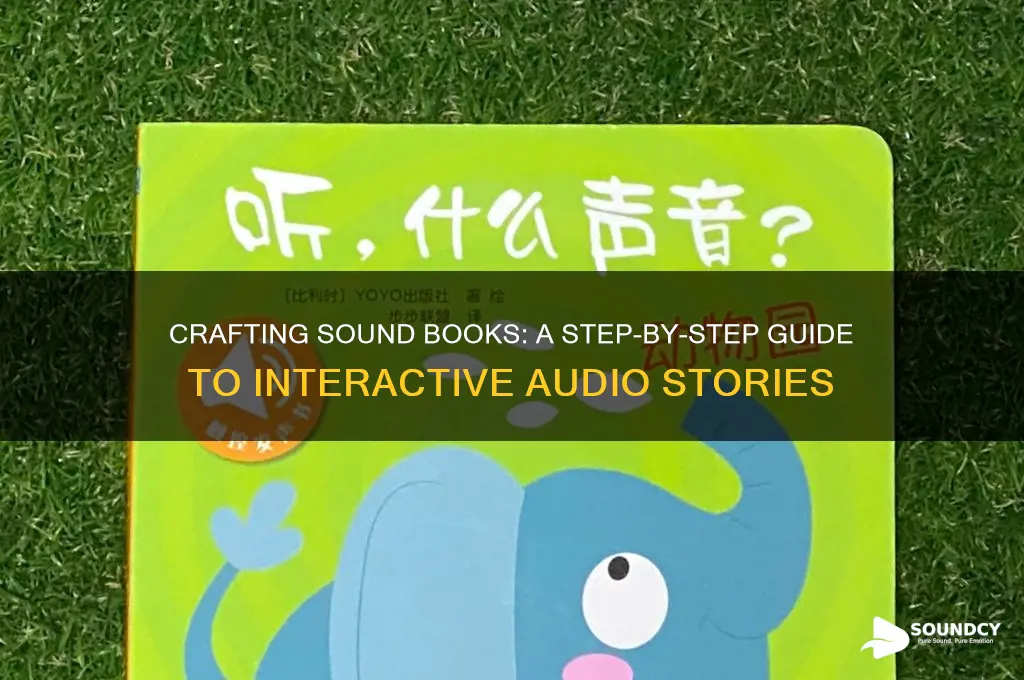 how to make sound books