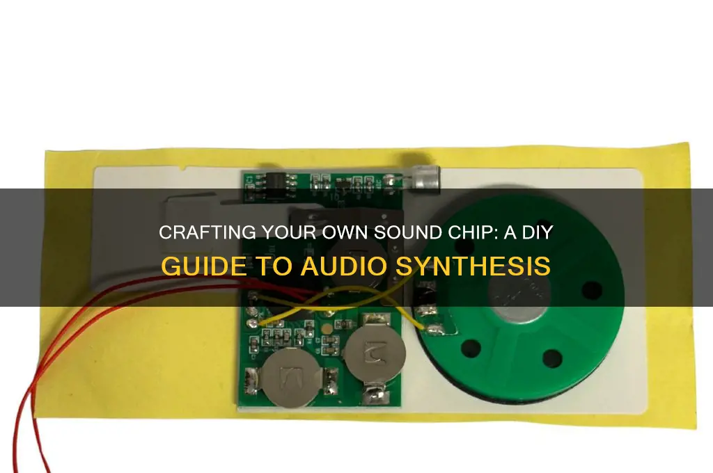 how to make sound chip