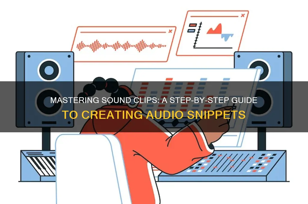 how to make sound clip