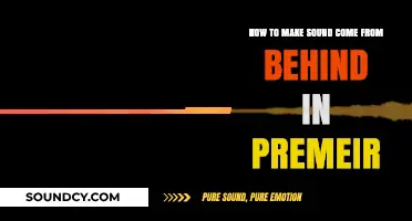 Mastering Spatial Audio: Create Rear Sound Effects in Premiere Pro