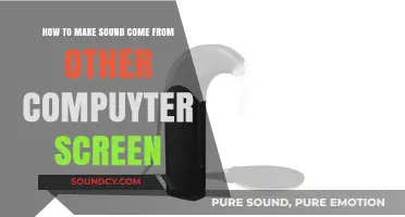 Redirect Audio: Make Sound Play Through Another Computer Screen
