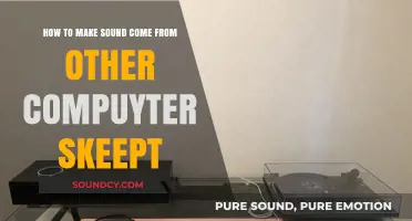 Redirect Audio: Make Sound Play from Another Computer Easily