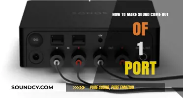 Single Port Audio Setup: Making Sound Output Simple and Efficient