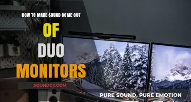 Enhance Your Setup: Making Sound Work with Dual Monitors Easily
