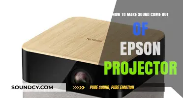 Epson Projector Sound Setup: Easy Steps to Enable Audio Output