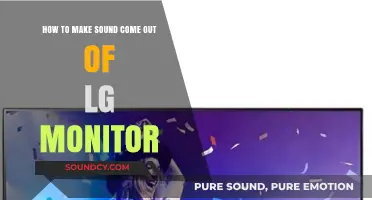 How to Enable Audio Output on Your LG Monitor Easily