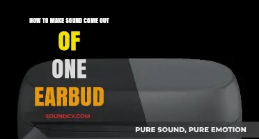 Fixing Earbud Imbalance: How to Make Sound Come Out of One Earbud