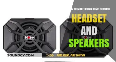 Dual Audio Setup: How to Output Sound Through Headset and Speakers Simultaneously