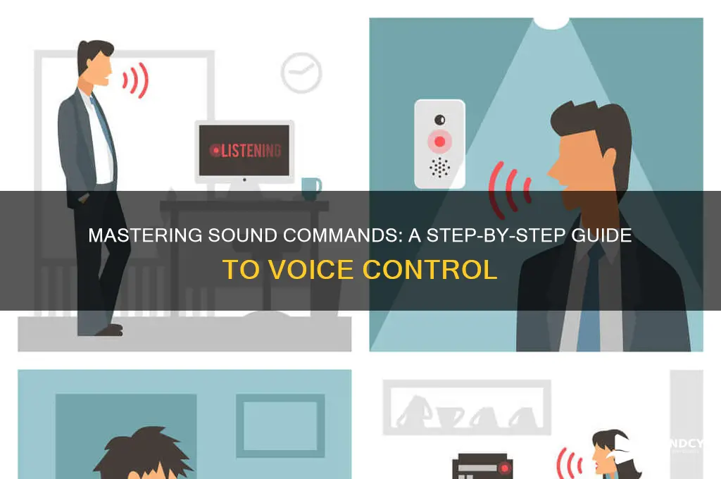 how to make sound commands