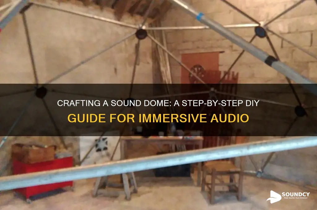 how to make sound dome