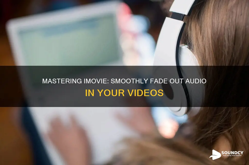 how to make sound fade at end of imovie